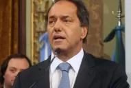 Scioli criticó a Massa y le recordó que Cristina ya habló sobre la reelección