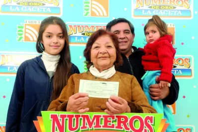 Mimará a su familia con los $ 30.000 de los Números de Oro