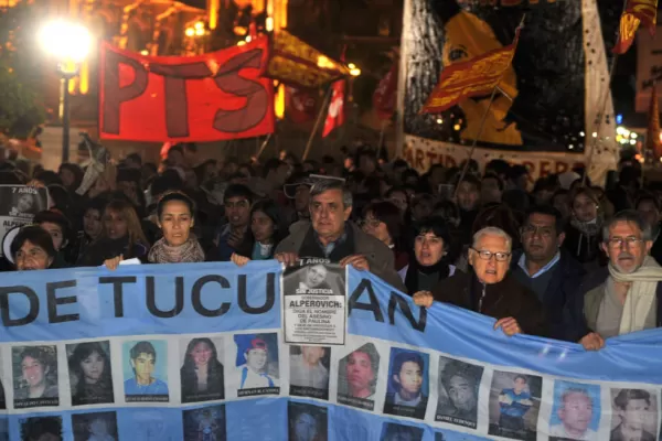 Se realizó una marcha por Paulina Lebbos