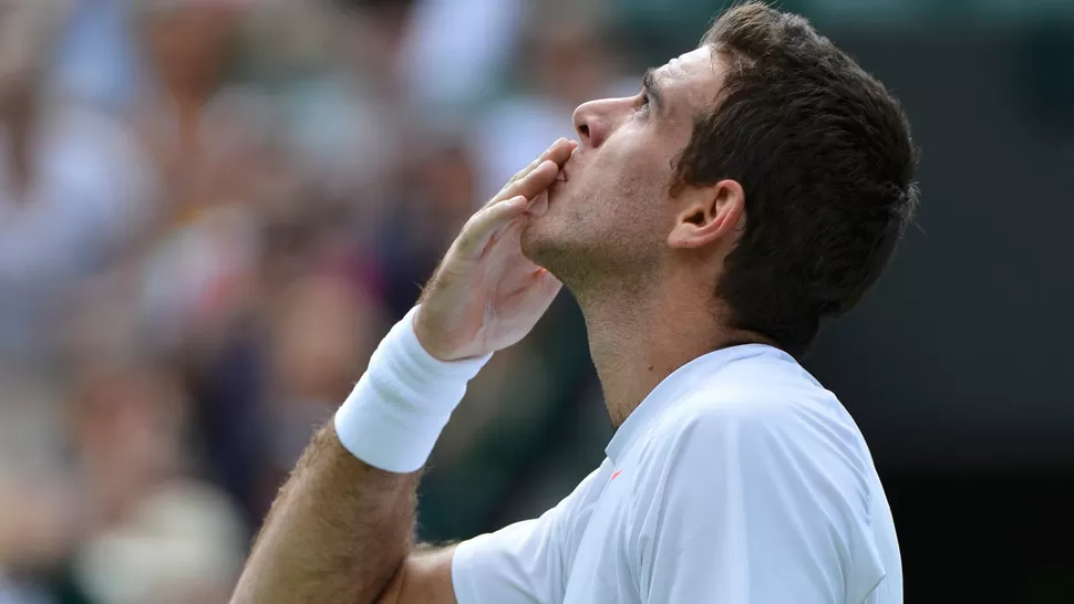 SIGUE. Delpo anhela llegar a instancias decisivas del tercer Grand Slam de la temporada. REUTERS