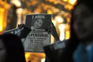 Fotos de la marcha en la plaza Independencia para pedir justicia por Paulina Lebbos