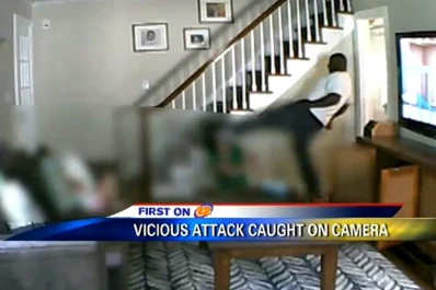 Difunden video de la brutal golpiza de un ladrón a una empleada