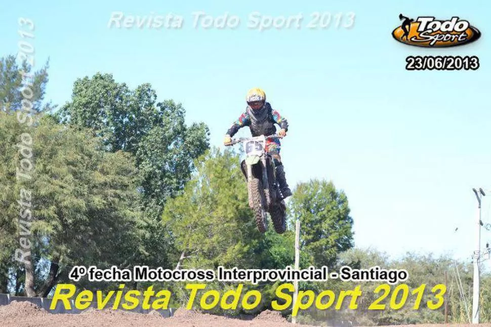 EN COMPETENCIA. Gonzalo Díaz Vélez se adjudicó la prueba de Junior. 