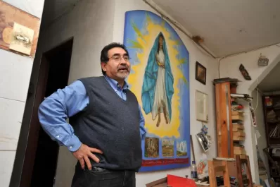 Un violento asalto padeció el artista Quiroga en su vivienda