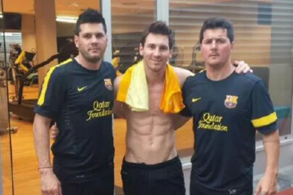 Messi enamora con sus abdominales espartanos