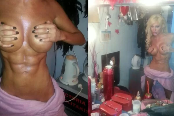 La impactante y polémica foto de Vicky Xipolitakis