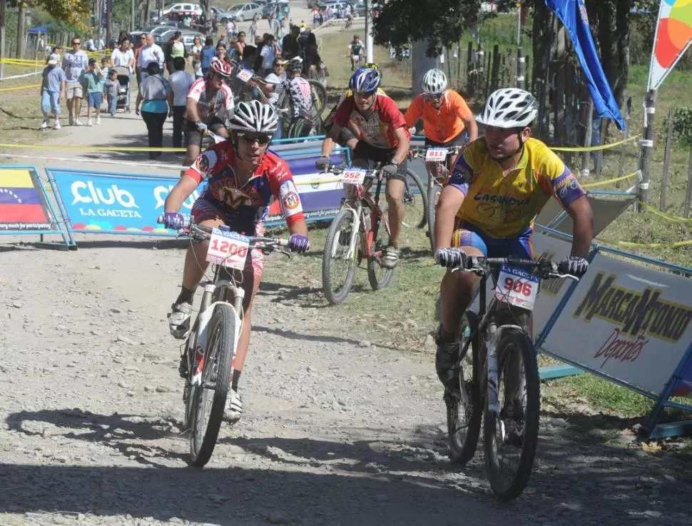 MÚLTIPLE CAMPEONA. Noelia Rodríguez destacó el buen nivel de las damas. 