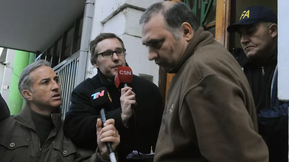 ANTE EL JUEZ. Mangeri ya había declarado, en calidad como testigo, ante la fiscal. TELAM