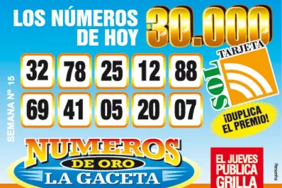 Los Números de Oro de LA GACETA