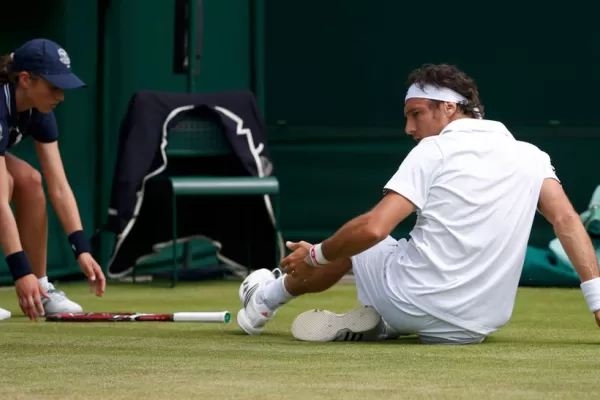 Mónaco no pudo con De Schepper y se despidió de Wimbledon