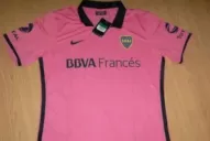 Boca usaría una camiseta rosa