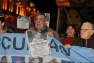 Lebbos viajó a Buenos Aires para exponer en el Congreso y volver a la tarde a la marcha