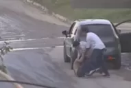 Cámaras de seguridad registraron otro hecho de violencia de género