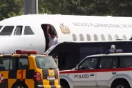 El avión de Evo Morales despegó de Viena