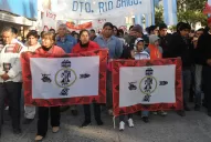 Pueblos originarios protestaron frente a los Tribunales de Concepción