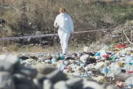 Hallaron huesos humanos en un basural de Santa Lucía