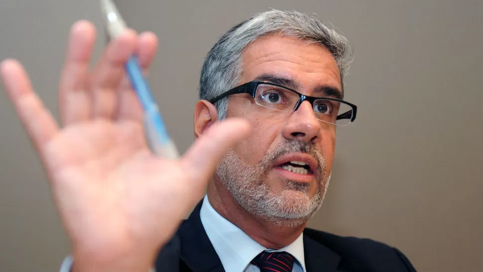 LECTURA PARTICULAR. Moreno le llevó a la presidenta U$S 15.600 millones de superávit comercial, argumentó Roberto Feletti. LA GACETA