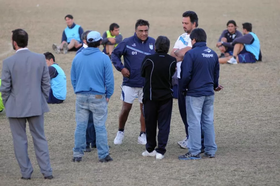 A ESPERAR. Rodríguez, que todavía no sabe si irá a Salta para realizar la pretemporada, necesita que lleguen más refuerzos. 