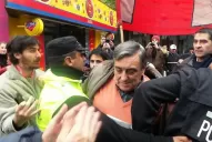 Con gas evitaron que Lebbos llegue a la plaza