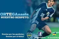 Hasta Boca homenajeó al Burrito Ortega