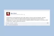 La esposa de Lobo Bugueau fue amenazada