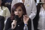 Cristina a la oposición: Se unen pero después huyen cuando las papas queman