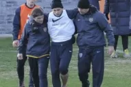 Con una violenta patada, Orión lesionó a Paredes