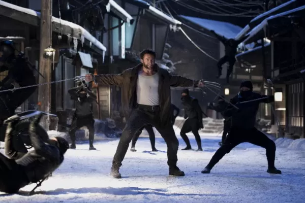 Wolverine enfrenta a ninjas y samurais