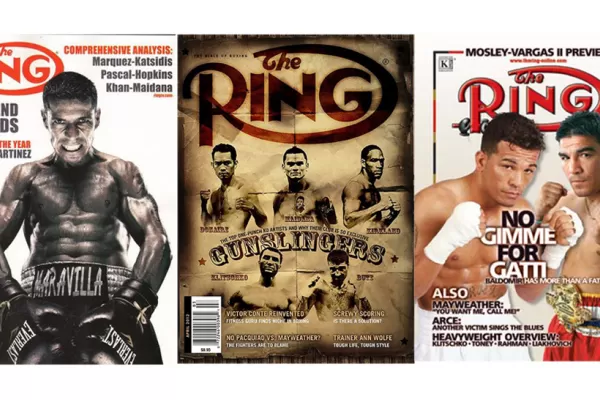 Matthysse llegó a la tapa de la revista The Ring