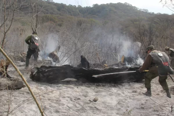Sofocaron un incendio intencional en el Parque Biológico de la UNT