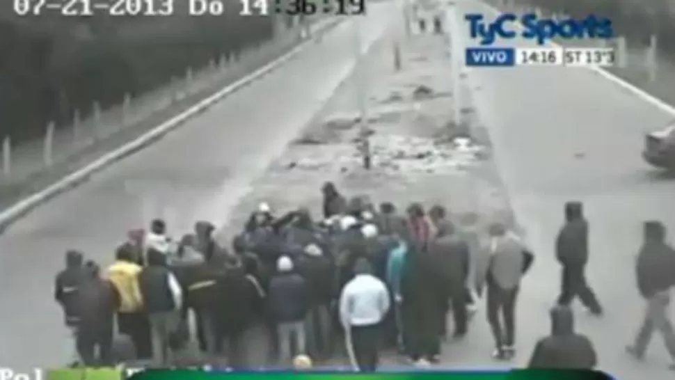 VIOLENCIA. Así se organizó La 12. captura de video