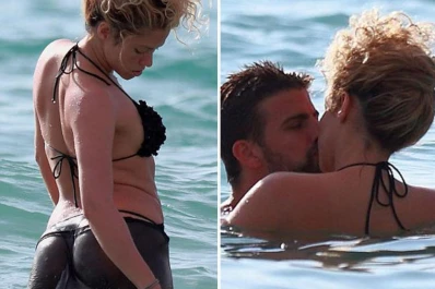 Shakira muestra su nueva figura en bikini