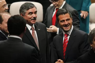 Cirugía de tiroides a Peña Nieto