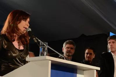 Cristina se emocionó al hablar con un niño con síndrome de Down