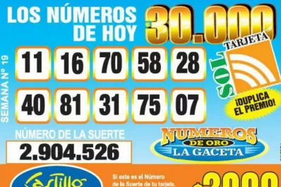 Los Números de Oro de LA GACETA