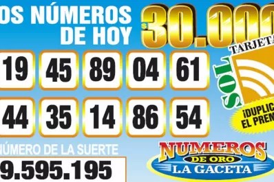 Los Números de Oro de LA GACETA