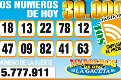 Los Números de Oro de LA GACETA