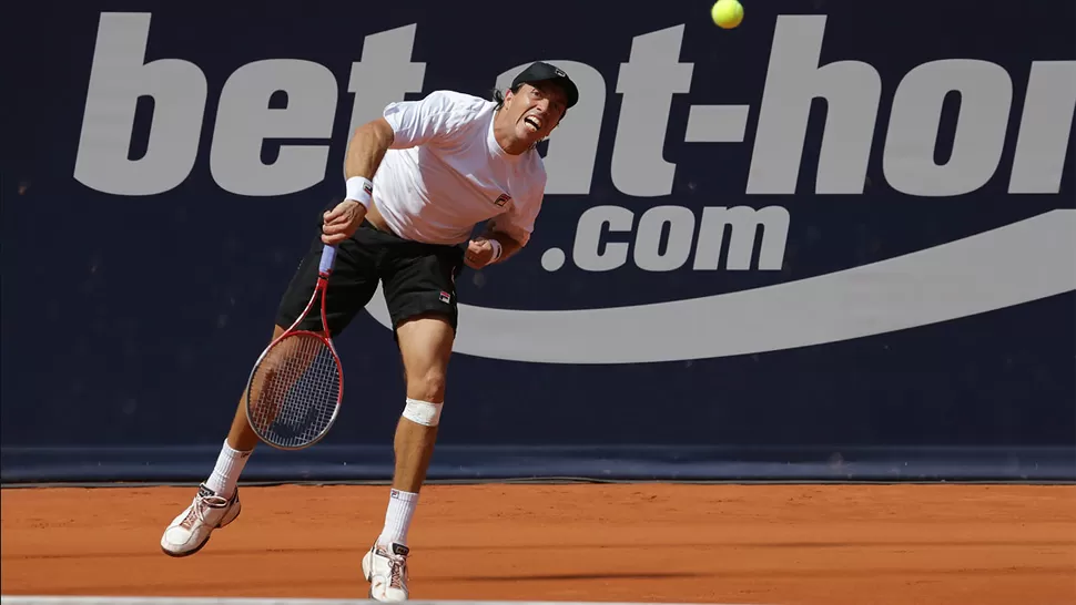 A CASA. Charly cayó ante el alemán que hace una semana despidió a Federer de Gstaad. FOTO TOMADA DE ATPWORLDTOUR.COM