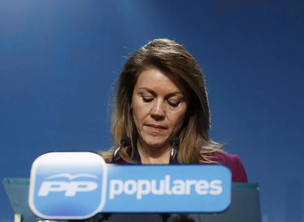 A TRIBUNALES. María Dolores de Cospedal fue citada por el juez Ruz. REUTERS