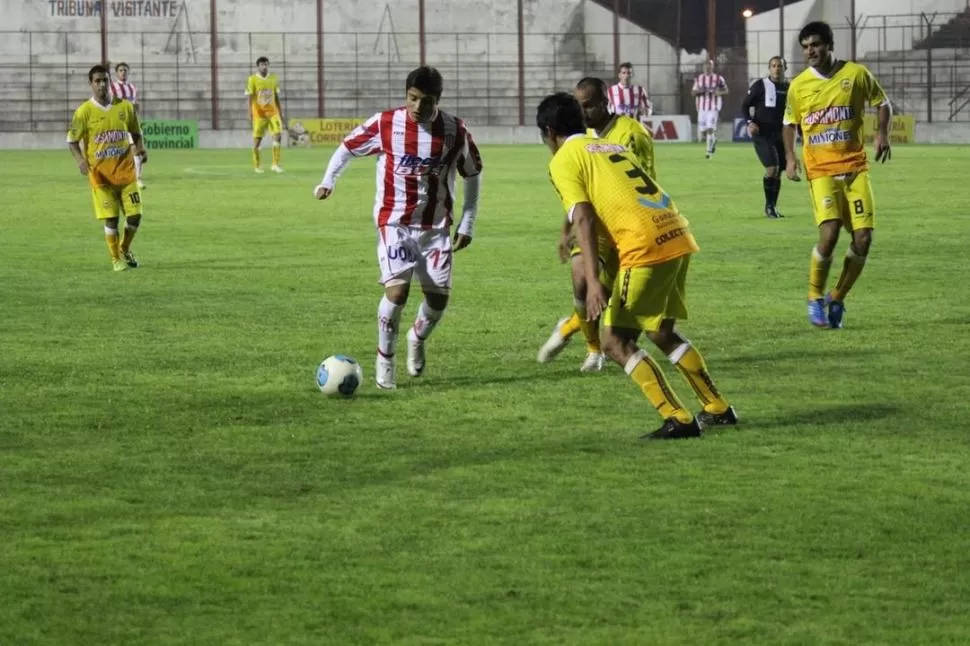 UNA CHANCE. Sebastián Palacios quiere foguearse en el tatengue. 