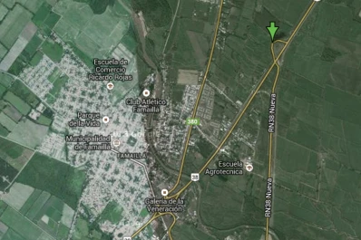 Perdió el control del camión, volcó y murió en el acto