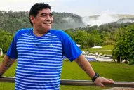 Maradona cobró $ 500.000 por un picado