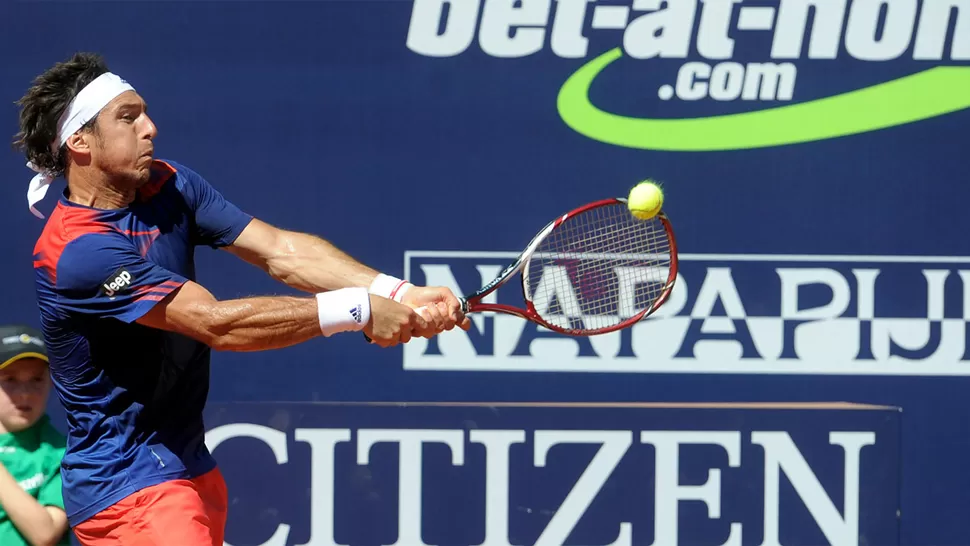 NO PUDO. El argentino tuvo un arranque arollador pero terminó cediendo el partido. FOTO TOMADA DE ATPWORLDTOUR.COM