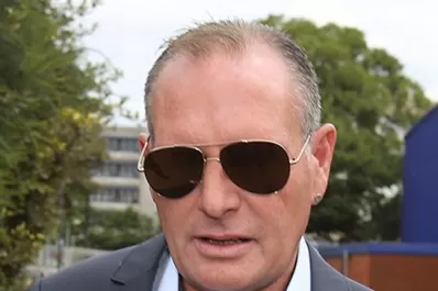 Gascoigne se declaró culpable de agredir a un guarda