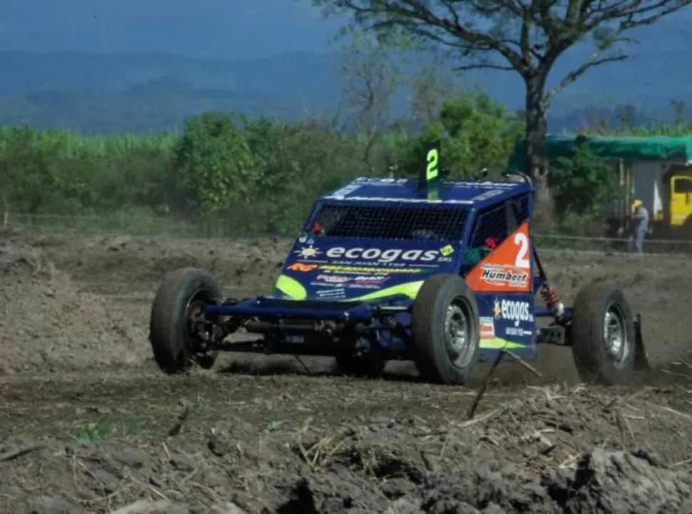 FIRME. El autocross de Biazzo fue un compañero fiel y noble para el ganador.  