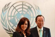 Cristina cuestionó la eficacia de la ONU