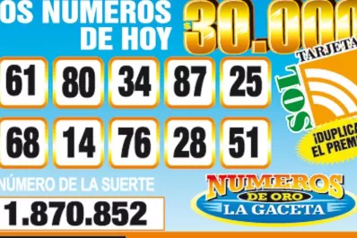 Los Números de Oro de LA GACETA