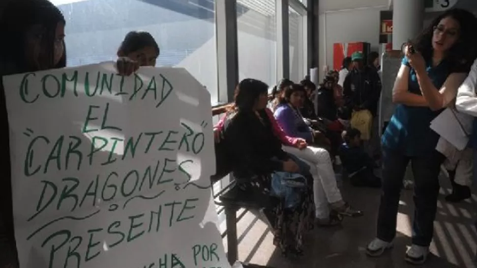 COMUNIDAD. Los desmontes nos afectan a todos los wichi, aseguran los miembros de esa comunidad. FOTO TOMADA DE ELTRIBUNO.INFO