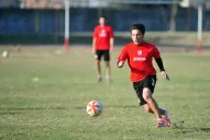 Becica alimenta la llama de la ilusión del santo