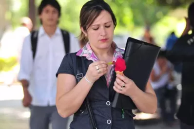 Un calor de otra estación: el termómetro superó los 30°